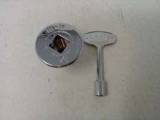 Hearth Products Controls HPC Fire Replacement Flange & Key (UDFK-PC)