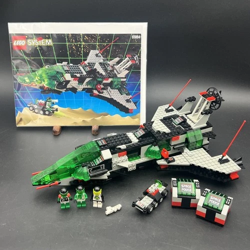 VINTAGE LEGO SPACE POLICE 2 SET 6984 GALACTIC MEDIATOR 100% COMPLETE WITH MANUAL