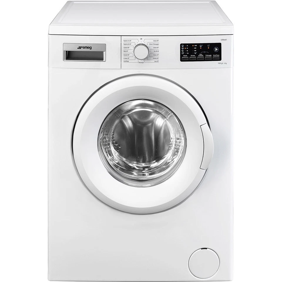 SMEG LBW60IT Lave-Linge 6 KG 1000 TOURS 15 PROGRAMMES CL.D - Photo 1/2