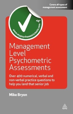 Management Level Psychometric Assessments: Over 400 Numerical, V