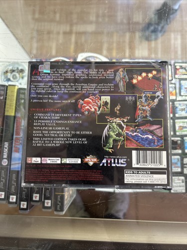 Ogre Battle: Edizione Limitata (Sony PlayStation 1, 1997) - Foto 2 di 5
