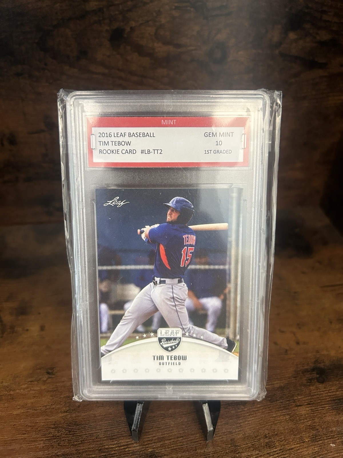 Leaf 2016 Special Release Tim Tebow Rookie Prospects Card LB-TT2 MLB Mets