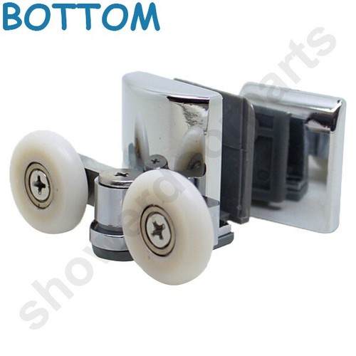 2 x Merlyn Shower Door BOTTOM Replacement Rollers / Carriers / M8 eBay