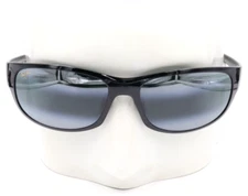 New Maui Jim Twin Falls Black Fade Neutral Gray Sunglasses 63mm 417-02J $259