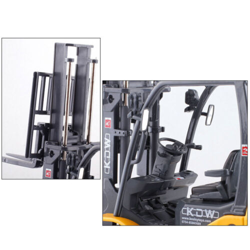 Forklift Truck 1:20 Diecast Construction Vehicle Toys Turning Wheel Boys Gifts - Picture 13 of 14