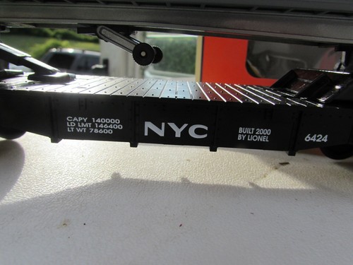 Lionel 6-19482 New York Central Flatcar mit Anhänger in OVP - Bild 4 von 12