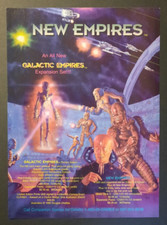 1995 GALACTIC EMPIRES: New Empires Expansion TCG ad page ~ Magazine PRINT AD