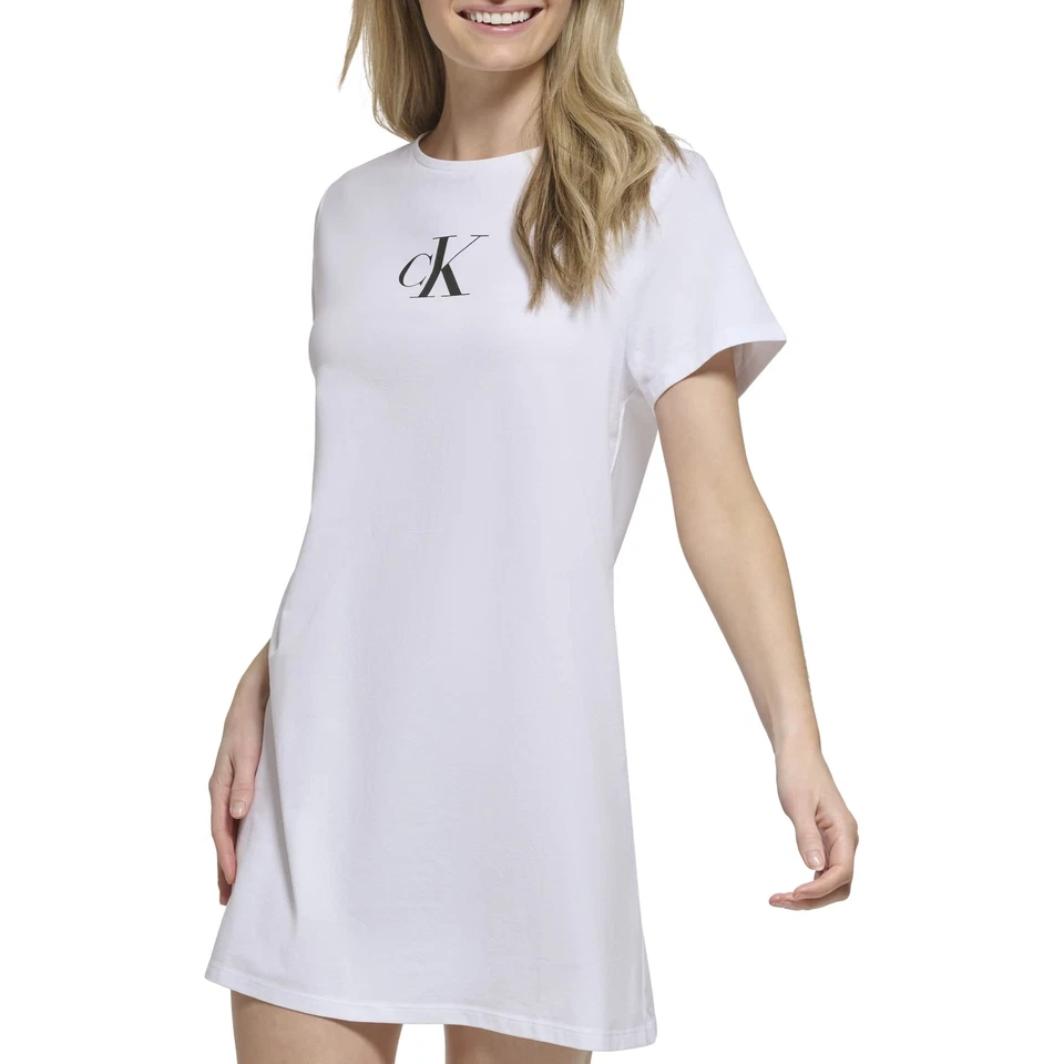 Calvin Klein Feminino LIFESTYLE COVER UP SOFT WHITE M MÉDIO - Imagem 2 de 4