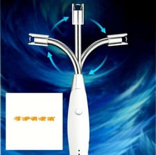 SPARK ELECTRIC STOVE CANDLE LIGHTER USB Rechargeable WINDPROOF BOTTLE OPENER 