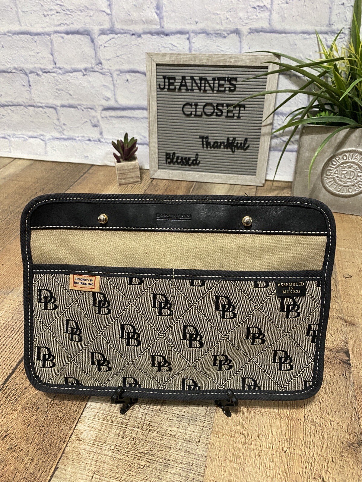 DOONEY & BOURKE Replacement Multi Monogram Pocket… - image 4