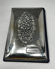 925 Silber / Argento 925 Adressbuch  Adressbuch Notizbuch Kalender Büroplaner