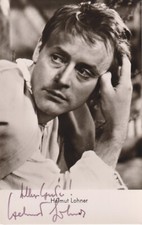 HELMUT LOHNER Original Autogramm signierte Postkarte 80er Jahre