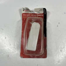 Pass & Seymour 2603WBPCC10 Cord End Triple Outlet, 125V, 10-Amp, White