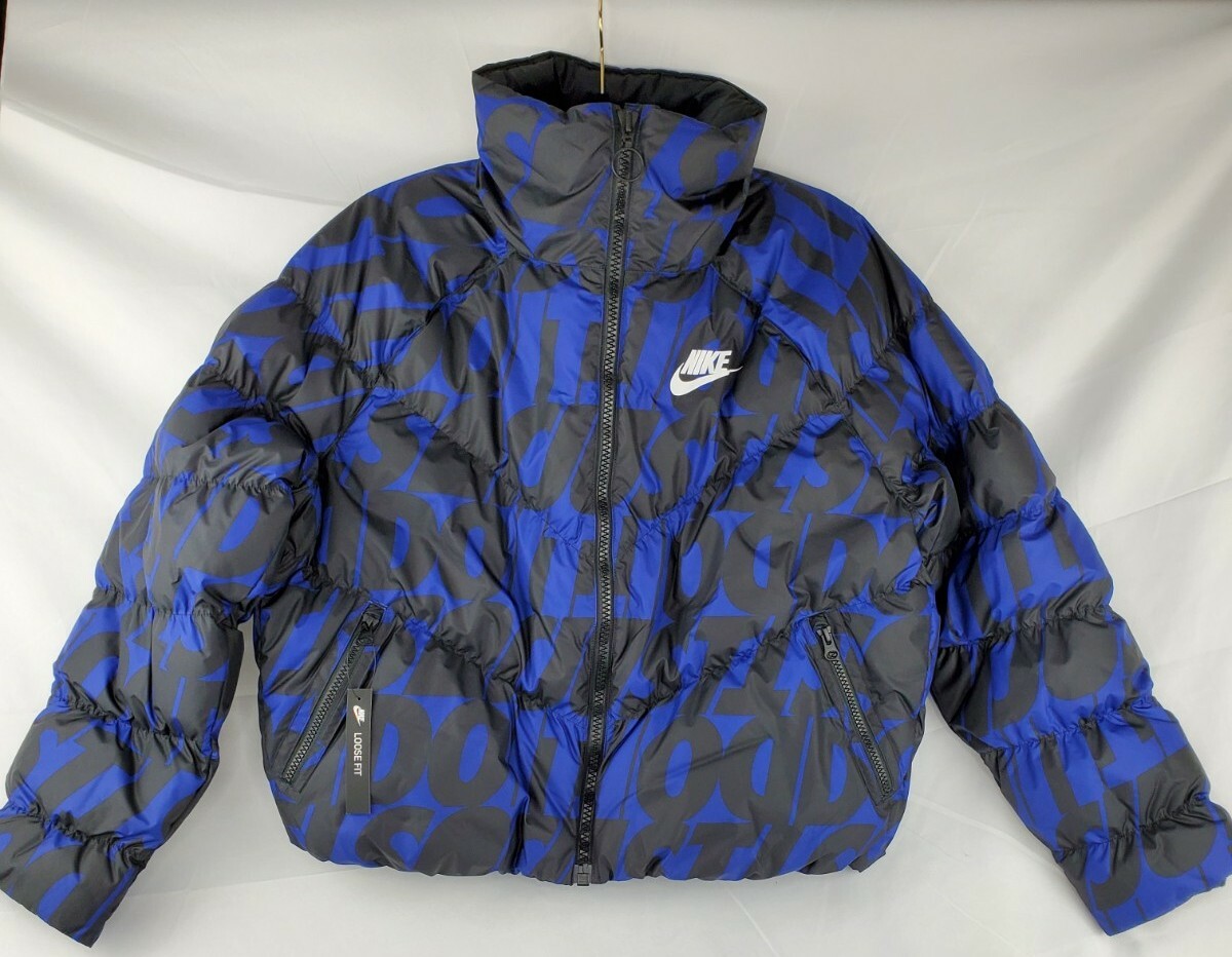 New Nike JDI Printed Puffer Thermore Jacket Womens size XS New Nike JDI Printed Puffer Thermore Jacket Womens size XS