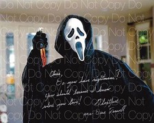 Scream signed 2 Ghostface Dane Farwell 8X10 photo picture autograph RP