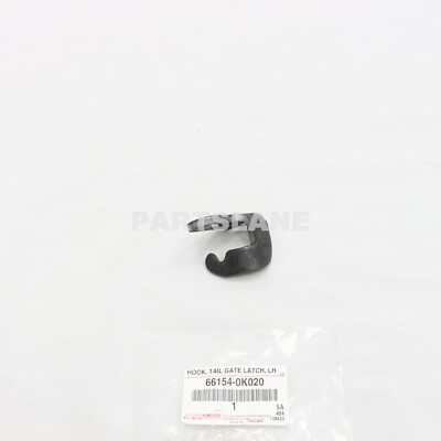 66154-0K020 Toyota OEM Genuine HOOK, TAIL GATE LATCH, NO.1 LH | eBay
