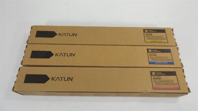 Lot 3 KATUN C/Y/M Toner Replacement for SHARP MX-2610/2640/3110/3140/3610