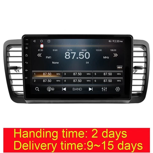For Subaru Legacy Outback 2003-2009 Android 15 Car Radio Stereo GPS Navi 4+64GB