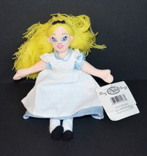 Disney Store Alice - Alice In Wonderland 9" Bean Bag Plush NEW w/ Tag