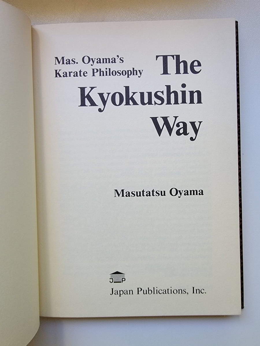 Mas Oyama Kyokushin Karate Martial Arts Book Basic