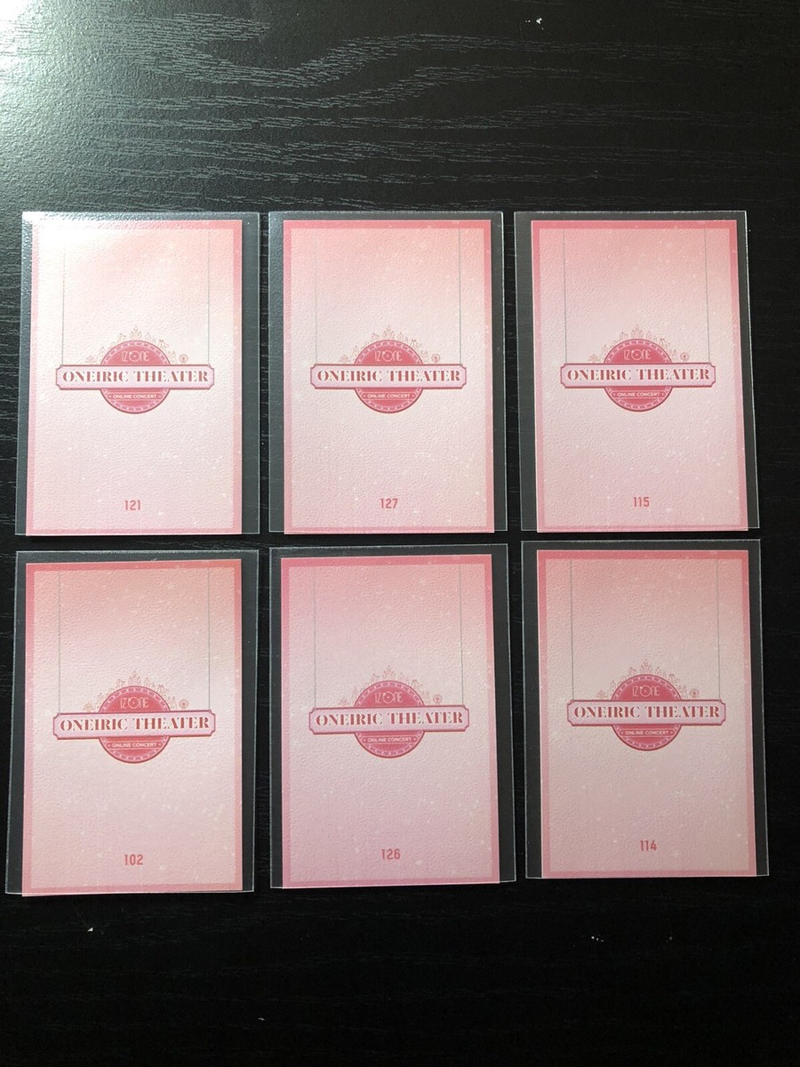 IZ*ONE IZONE Oneiric Theater Eunbi Minju Chaewon Trading Card Holo