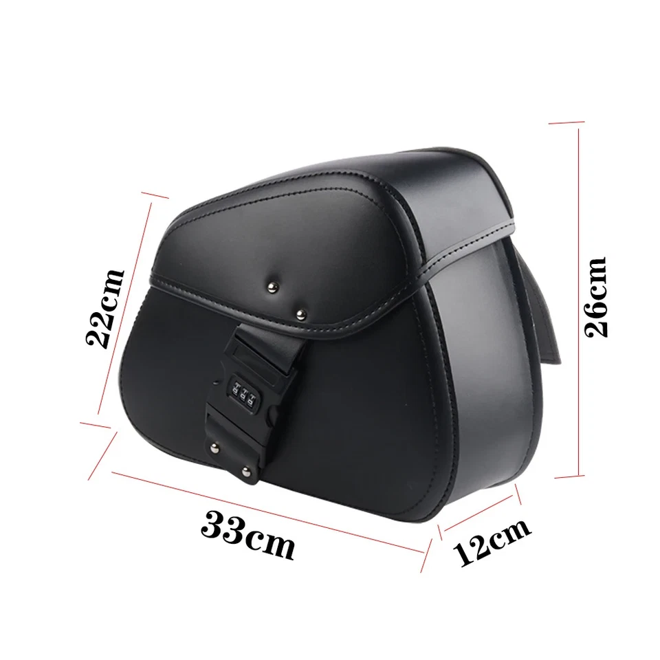 Saddle Bag Luggage Side Bag Tool Storage Bags For Kawasaki Vulcan VN 650 - 2000 Foto 3 de 4