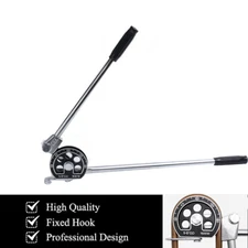 Tube Pipe Bender 5/8" Manual Tubing Bender Tool 0-180° Bending with 46cm Handle