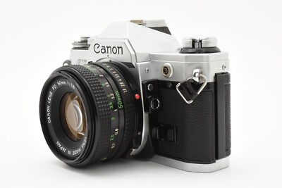 Exc+3* Canon AE-1 SLR Film Camera NEW FD 50mm f/1.8 From