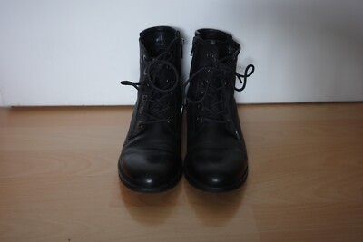 Zing Damen Leder Stiefeletten - 36