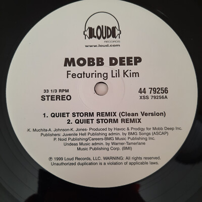 Mobb Deep - Quiet Storm RMX feat. Lil Kim / It's Mine feat. Nas  / 12'' Vinyl US