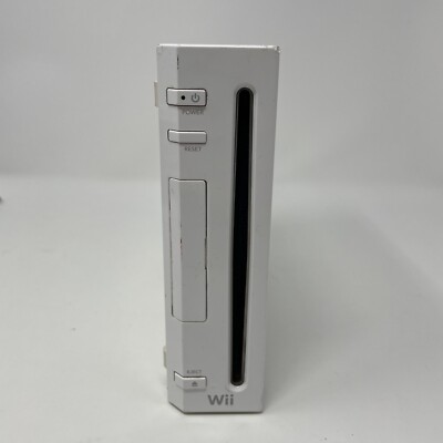Nintendo Wii Video Game Console Bundle With Games! Accessories