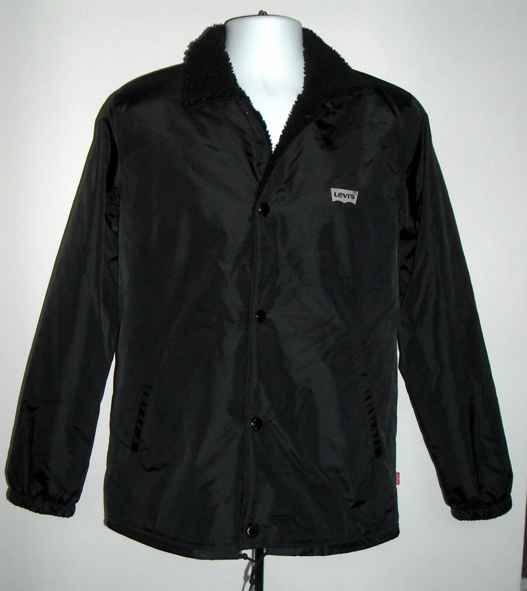 Levis sherpa top coach's jacket