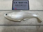 Weedless Swimbait 6” Color Pearl Shad Lot Of 1 Bait