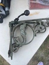 Cast Iron MERMAID Brackets Garden Braces Shelf Rustic Corbel Beach Nautical