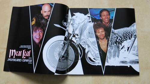 MEAT LOAF And The Neverland Express Tour 1982 - Original tour programme - Picture 4 of 4