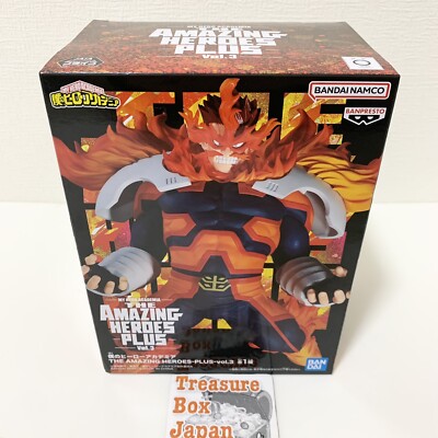 Bandai My Hero Academia THE AMAZING HEROES PLUS vol.3 Endeavor Toy