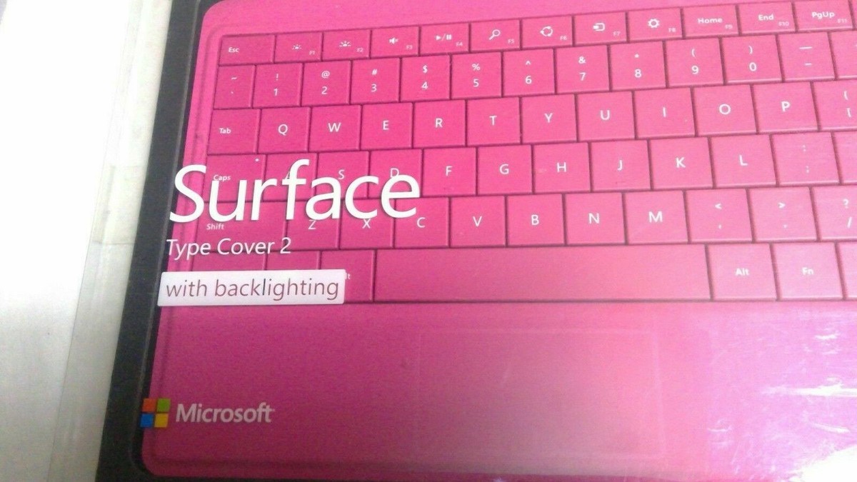 Microsoft Surface RT / 2 / Pro 1 / Pro 2 Type Cover 2 Keyboard