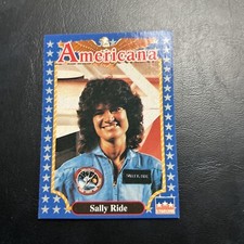 Jb15 Americana 1992 StarLine #198 Sally Ride Astronaut Astrophysicist