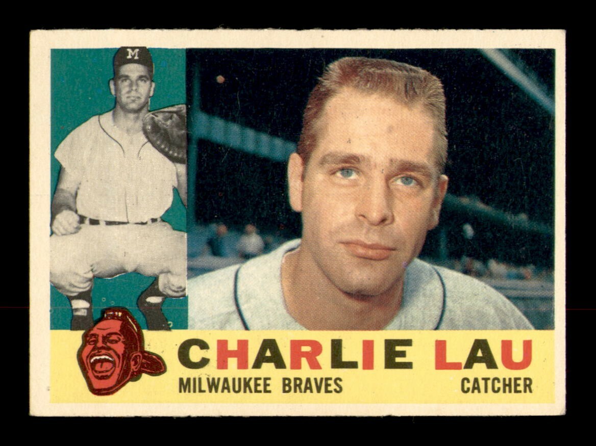 1960 Topps #312 Charlie Lau EX-MT Baseball Card by OBGcards