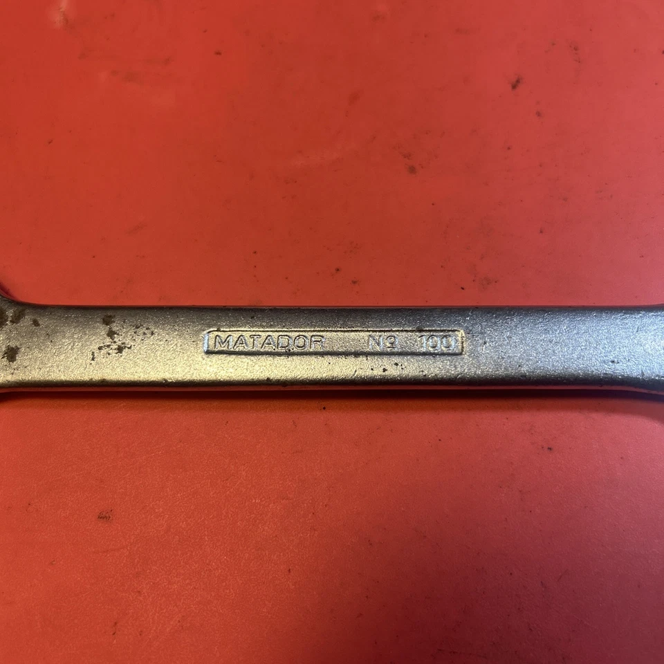 Matador Vintage Nº Llave de extremo abierto serie 100 (18 mm x 19 mm) - Hecha en Alemania Foto 4 de 4
