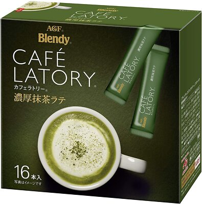  From Japan Blendy Cafe Latory Rich Matcha Latte Green Tea