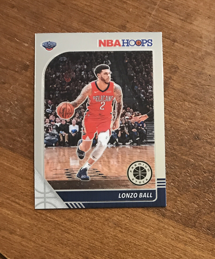Lonzo Ball #116 2019-20 Hoops Premium Stock Basketball
