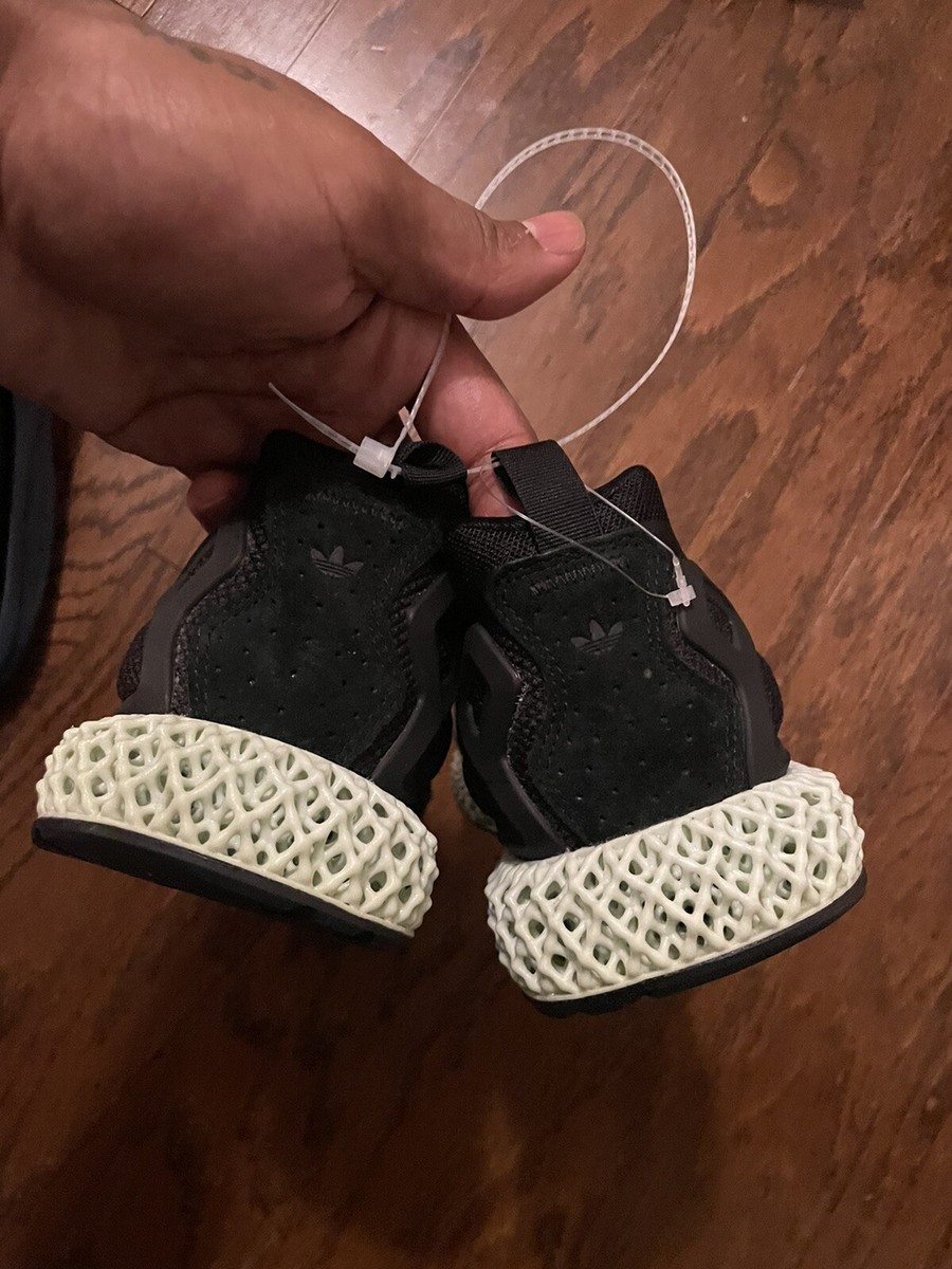 Adidas Running ZX 2K 4D Core Black Shoes Men FV9027 Size 9.5 NWOB