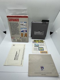Cliffhanger for NES Nintendo Complete In Box CIB W/ Reg Card Rare Nice!