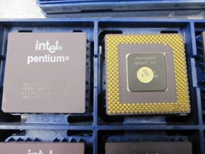 Intel Pentium 100MHz A80502-100 SX970 Socket 5 Ceramics Processor. Vintage!