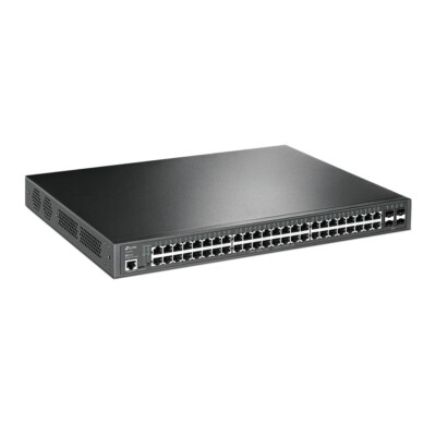 TP-Link Jetstream 48-Port Gigabit L2+ Managed PoE+ Switch (TL-SG3452P) 384W