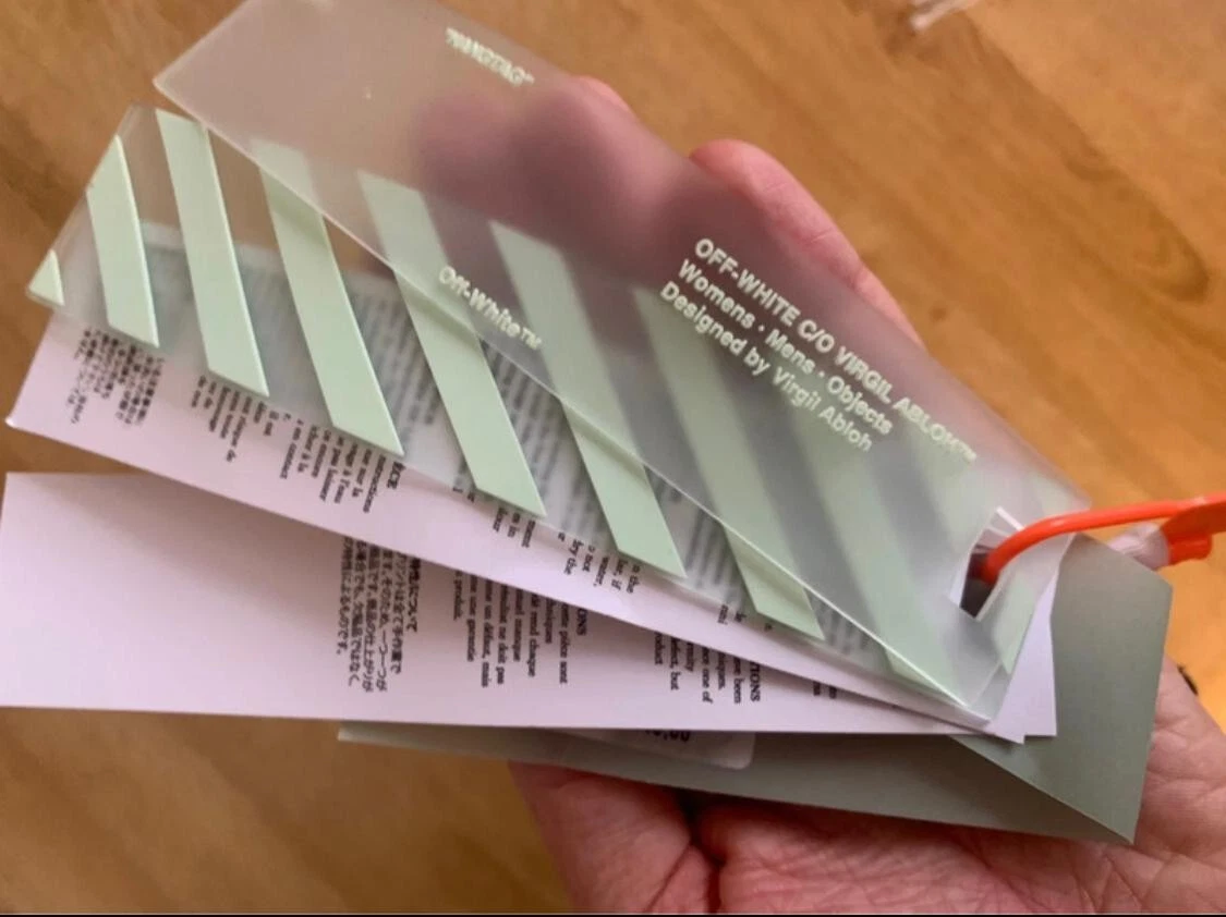 OFF WHITE Felpa con cappuccio bianca spento taglia grande nuova di zecca con etichette