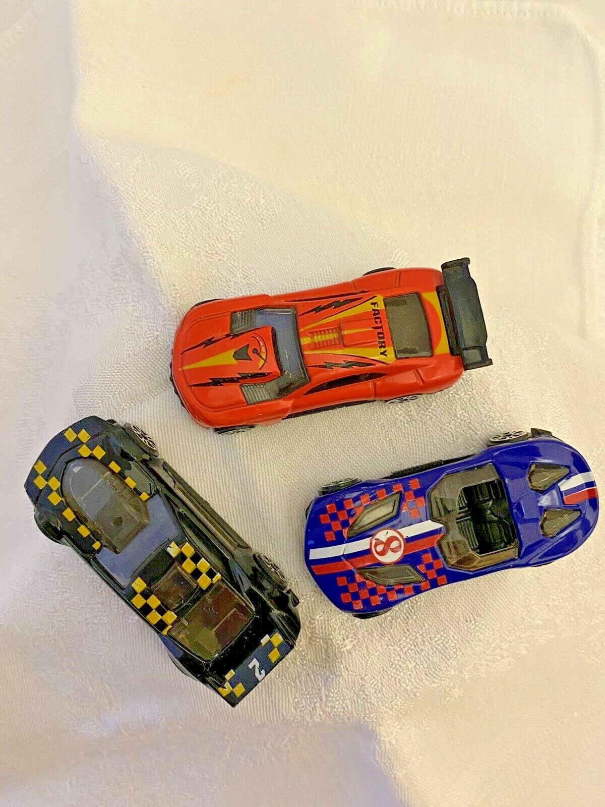 Fast Gearz 3 Sports Cars Toys 1/64 Scale Plastic eBay