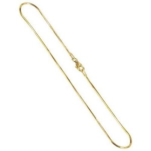 Authentic Snake Chain Necklace 16-30" 925 Sterling Stamped, Gold, Gunmetal Plated 1 or2MM