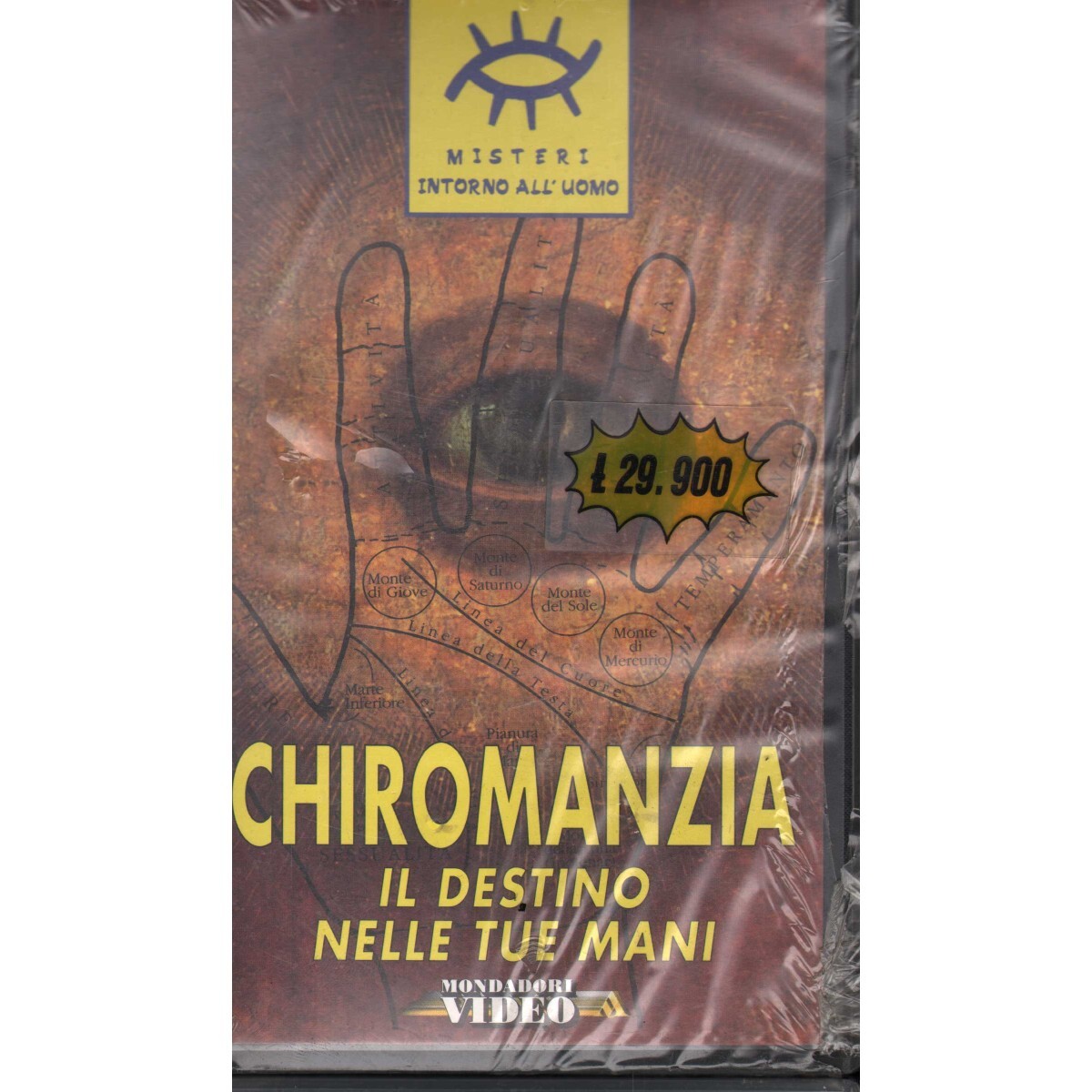 Chiromanzia: Il Destino Nelle Tue Mani VHS Remigio Ducros Univideo - MVEC03195 S